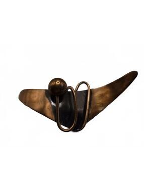 Copper color ORB Vintage pin/brooch